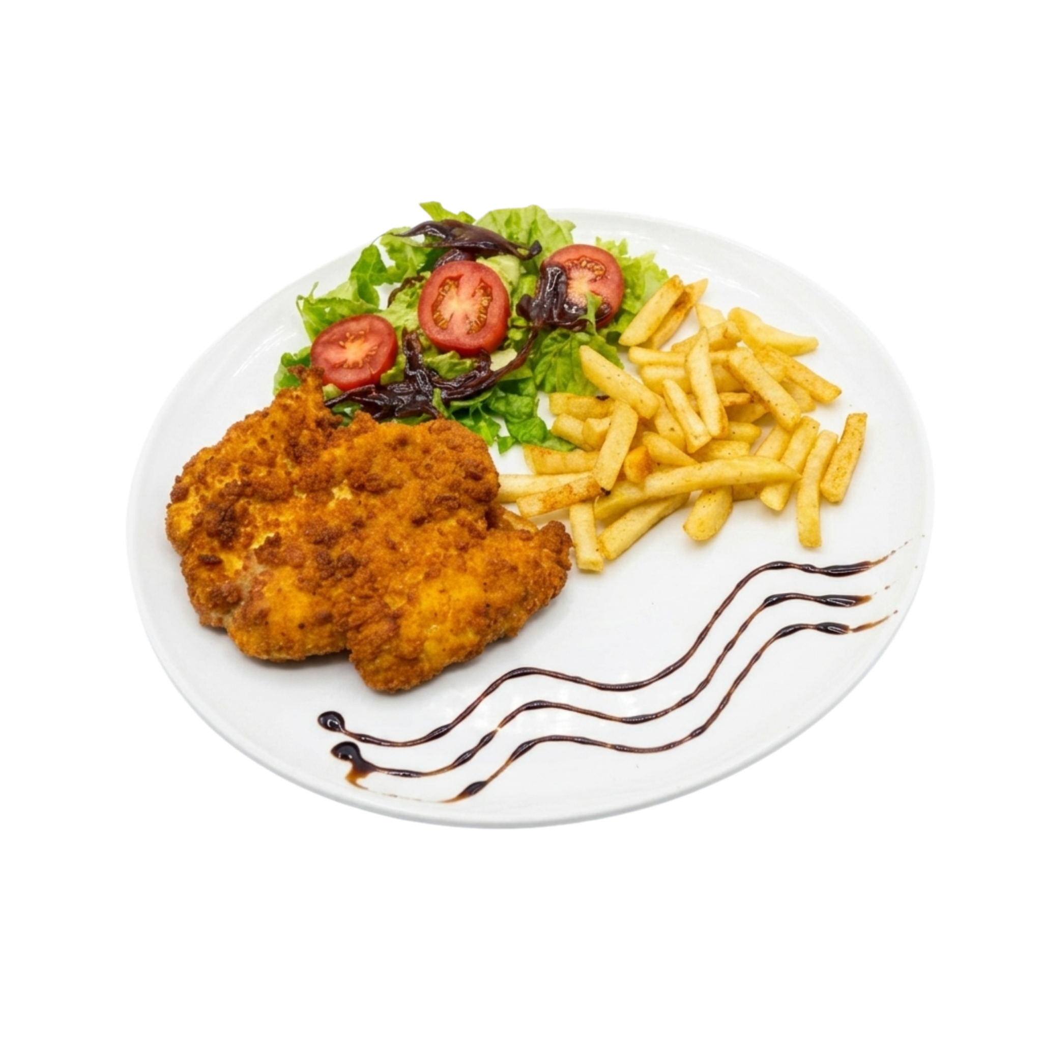 Milanesa con papas